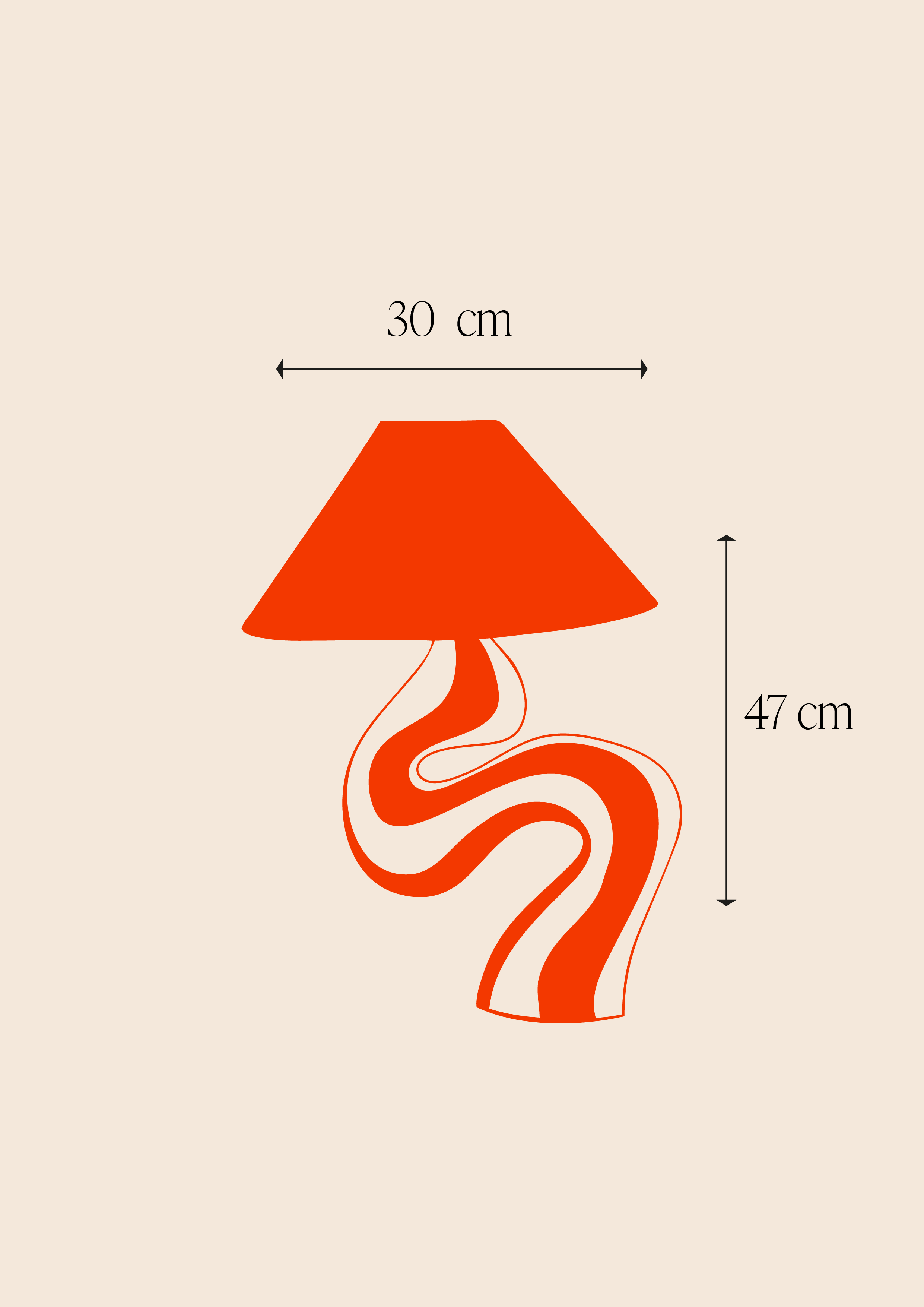 Milk Lamp Sombrero Chino